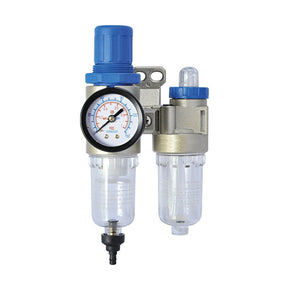 Wolflube Filter Regulator Lubricator - Inlet 1/4in - Up to 150 PSI