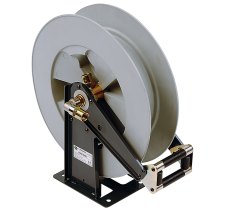 LiquiDynamics 43002-30L Oil Hose Reel, 1/2” x 30’, Open