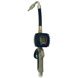 American Lube Equipment Digital Metered Control Handle for Oils with Flexible Extension & Automatic Non-Drip Tip TIM-600-FA