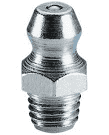 Liquidynamics 500165-100 10 mm x 1.0 straight,  Grease Fitting, 100 pc. Package