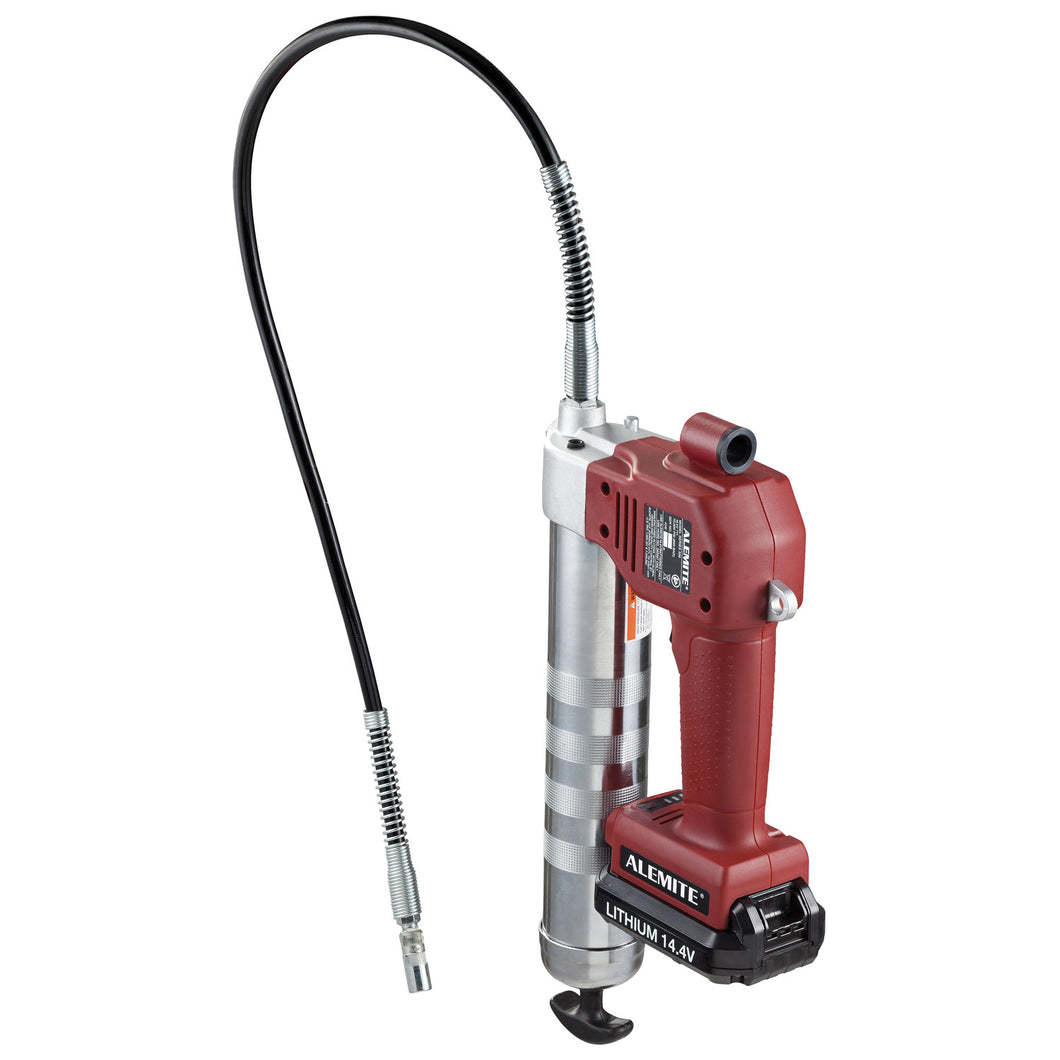 Alemite 14.4 Volt Lithium-Ion Battery-Powered Grease Gun - 586 Series freeshipping - Empire Lube Equipment