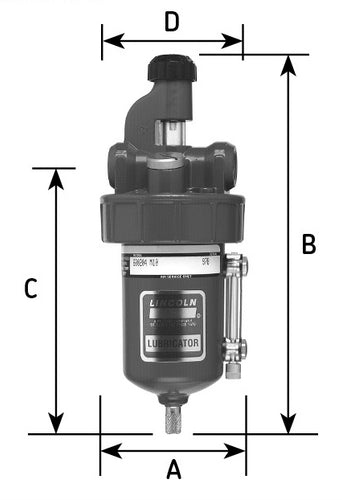 Lincoln Airline Lubricator 3/8