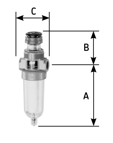 Lincoln Lubricator 1/4 IN - 602203