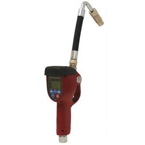 American Lube Equipment Preset Digital Metered Oil Control Handle with Flexible Extension & Manual Hi-Flow Tip TIM-901B-HF