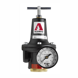 Alemite 1/4" Air Regulator w/ Ga - 7604-B