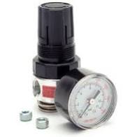 Alemite Mini 1/4" Air Reg w/ Gauge - 7624-A