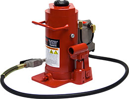 Norco 20 Ton Capacity Standard Height Air Operated Hydraulic Bottle Jack - 76320B - Empire Lube Equipment