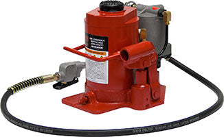 Norco 20 Ton Capacity Low Height Air Operated Hydraulic Bottle Jack - 76720B - Empire Lube Equipment