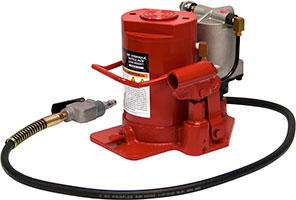 Norco 20 Ton Capacity Ultra Low Height Air Operated Hydraulic Bottle Jack (w/o Ext. Screw) - 76721A - Empire Lube Equipment