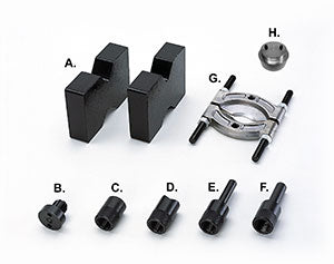 Norco 50 Ton Shop Press Accessory Kit - 78060