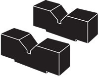 Norco 100 Ton Capacity Pair of Arbor Plates - 78111A