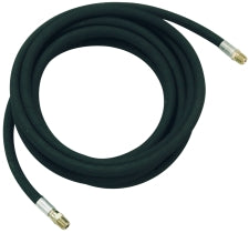 LiquiDynamics 81100-04 Air/Water Hose, 3/8” x 4’, w/ 1/4” NPTM Rigid x 1/4” Swivel, 300 PSI