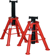 Norco 10 Ton Capacity Jack Stands - Pin Type-[Low] - Imported - 81208i - Empire Lube Equipment