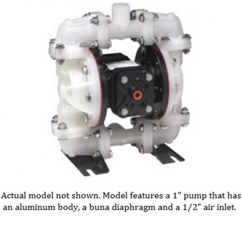 Alemite 125 PSI Air Operated Double Diaphragm Pump 1 in, Model 8325 freeshipping - Empire Lube Equipment