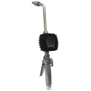 American Lube Equipment Digital Metered Control Handle for Oils or ATF with Rigid Extension & Automatic Non-Drip Tip TIM-601-RA