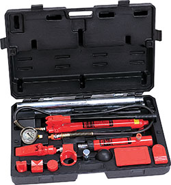Norco 10 Ton Capacity Collision / Maintenance Repair Kit (Cast Adapters) - 910006B - Empire Lube Equipment