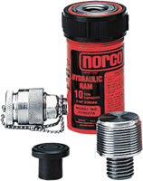 Norco 10 Ton Capacity Short Cylinder with Adapter (2 1/8