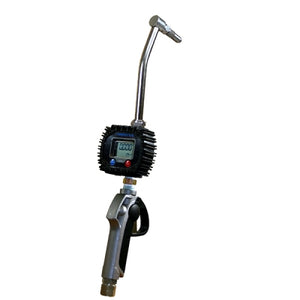 American Lube Equipment Digital Metered Control Handle for Gear Oil with Rigid Extension & 90 Degree Manual Non-Drip Tip TIM-600-RMGO
