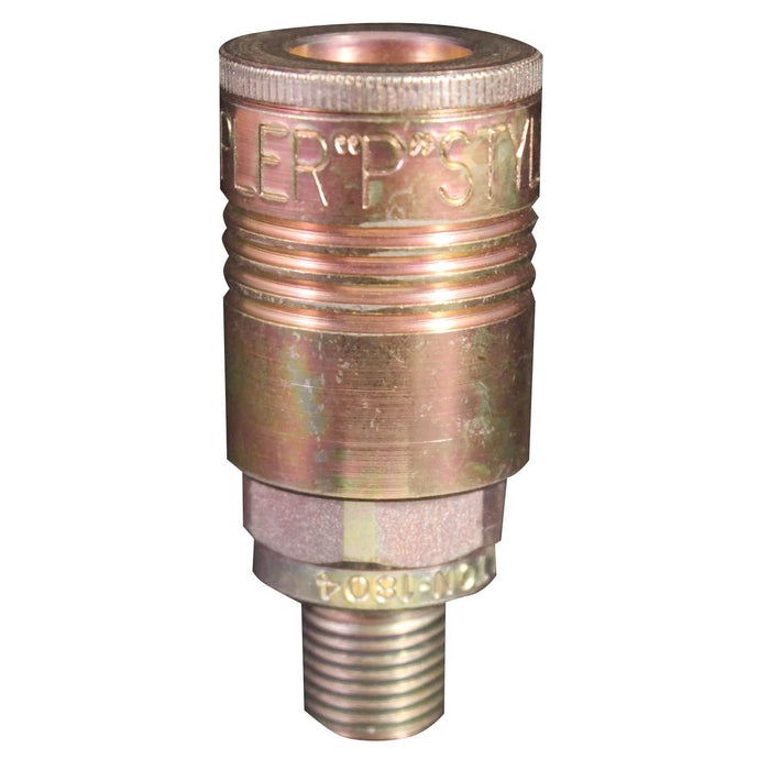 SVI INTERNATIONAL   AS-1804  1/4" M Coupler "P" Style  Ref# 1804