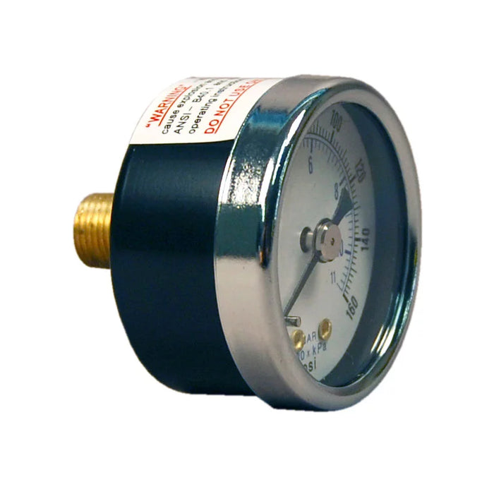 SVI INTERNATIONAL BH-7070A-11 1/8" NPT Pressure Gauge 0-160 PSI