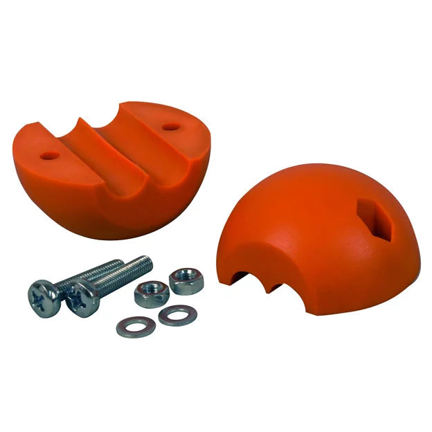 SVI INTERNATIONAL  BP-1532-82-0.79 Hose Stop for 1/2" ID x 51/64" OD Dual Hoses Ref# HS-35 Twin