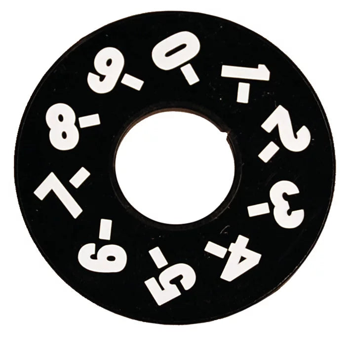 SVI INTERNATIONAL BP-4212-44 Right Number Disc Ref# 024310, 24310
