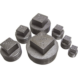 Beckett Cast Iron Square Head Plugs