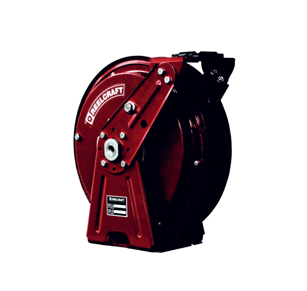 Reelcraft DP7850 OLP 1/2-Inch by 50-Feet Spring Driven Hose Reel for  Air/Water