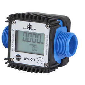 ZeeLine Digital DEF Nylon Meter with 1" Inlet/Outlet, DEF-504G freeshipping - Empire Lube Equipment