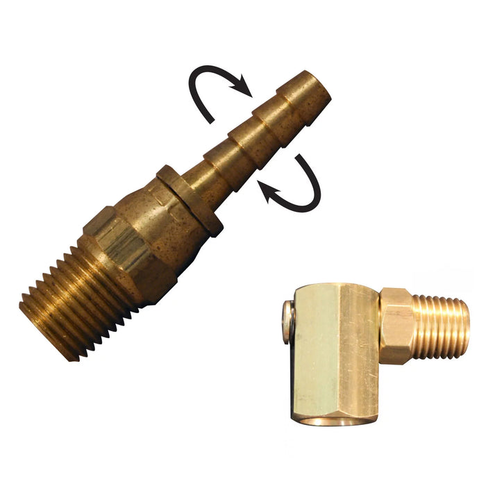 SVI INTERNATIONAL AS-0611-004 Male Swivel Hose End 611-4