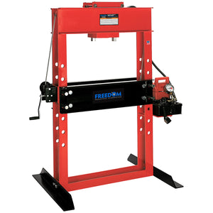 Freedom Hydraulics 50 Ton Capacity, Electro / Hydraulic Pump Operated Shop Press w/ 6 1/4" Stroke - HPE506