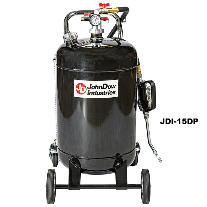 John Dow Industries 15-Gallon Portable Oil & Fluid Dispenser JDI-15DP