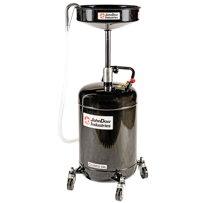 John Dow Industries 18-Gallon Self-Evacuating Portable Oil Drain JDI-18DC