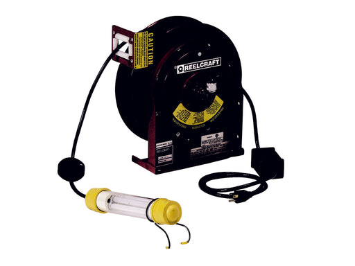 REELCRAFT L 4050 162 2 16 AWG / 2 Cond  x 50ft, .3 AMP, Fluorescent Light, With Cord freeshipping - Empire Lube Equipment