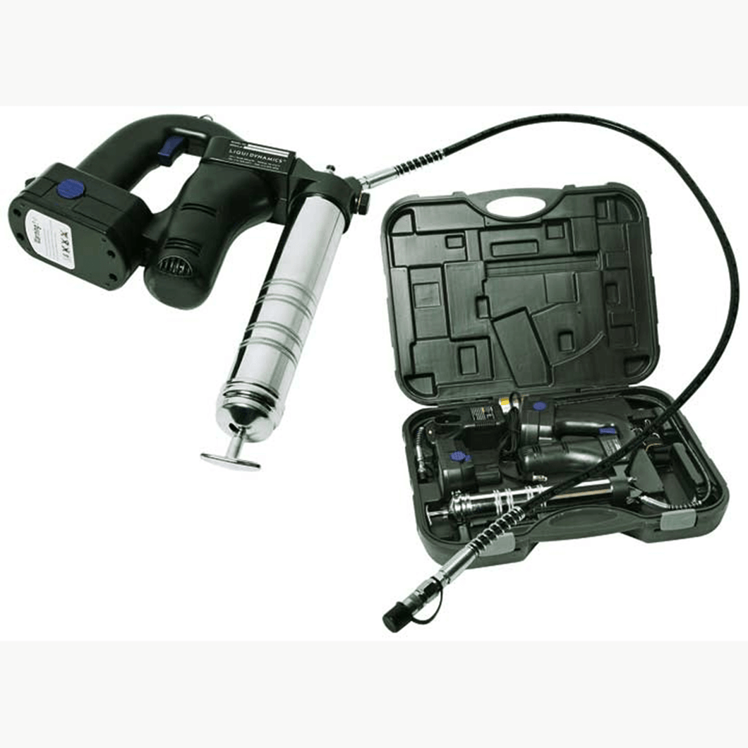 Liquidynamics ﻿18 VDC Battery Operated Grease Gun P/N 500177 freeshipping - Empire Lube Equipment