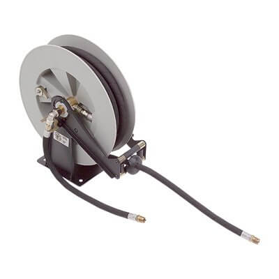 Liquidynamics Professional-Use Oil Hose Reel and Hose - 1/2in. x 25ft., Model# 43002-25L freeshipping - Empire Lube Equipment