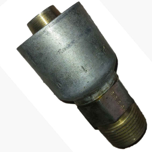 Parker 10143-12-12 Male Pipe Adapter 3/4 NPT X 3/4 Hose Steel freeshipping - Empire Lube Equipment