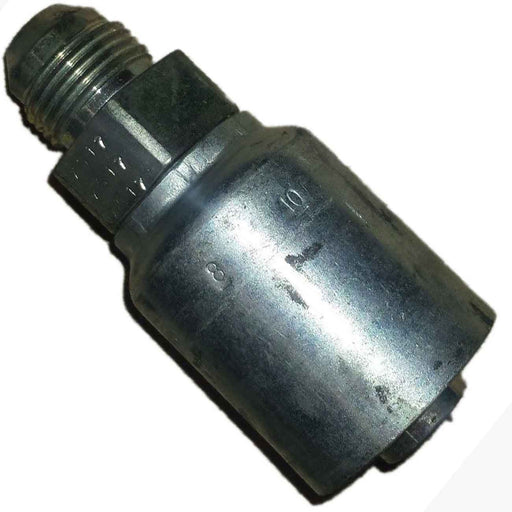 Parker 10343-8-10 # 8 Male JIC 37 Degree x 5/8" i.d. Hose Fitting freeshipping - Empire Lube Equipment