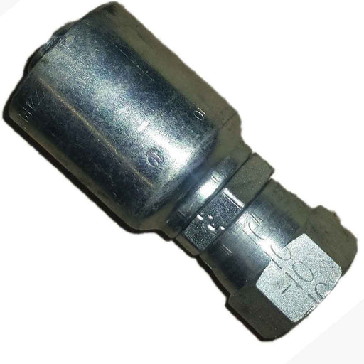 Parker 10643-10-10 Female Swivel Adapter 5/8 JIC X 5/8 Hose Steel, gold freeshipping - Empire Lube Equipment