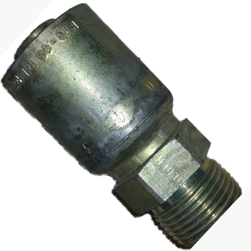 Parker 1J043-10-10 Adpt Male 5/8 Seal-Lok (w/O-Ring) X 5/8 Hose Steel freeshipping - Empire Lube Equipment