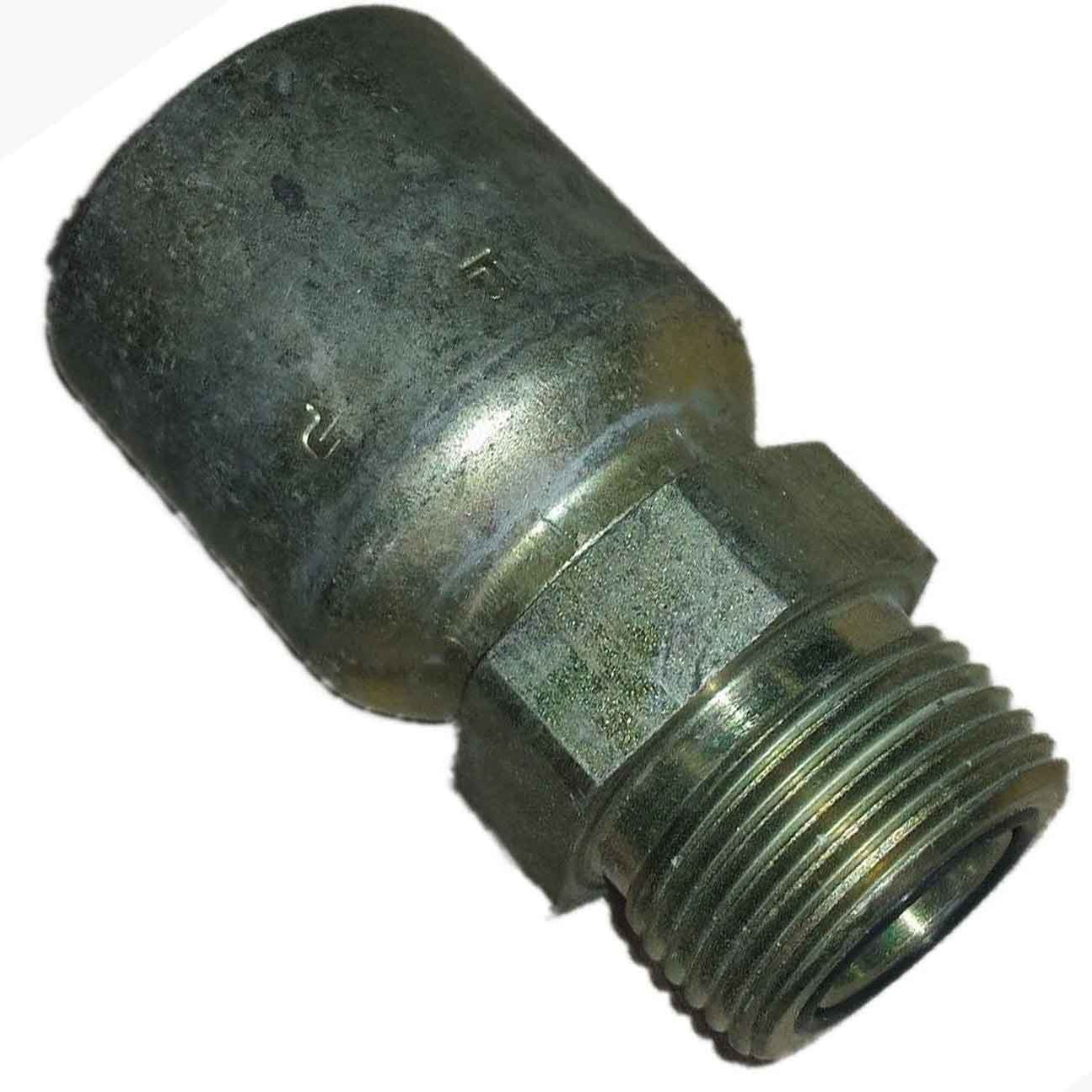 Parker 1J043-12-12 Adpt Male 3/4 Seal-Lok (w/O-Ring) X 3/4 Hose Steel ...