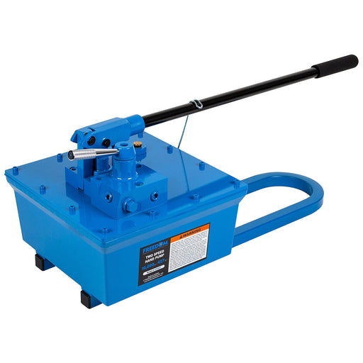 Freedom Hydraulics 427 IN3 10,000 PSI Two Speed Hand Pump - PH427 - Empire Lube Equipment