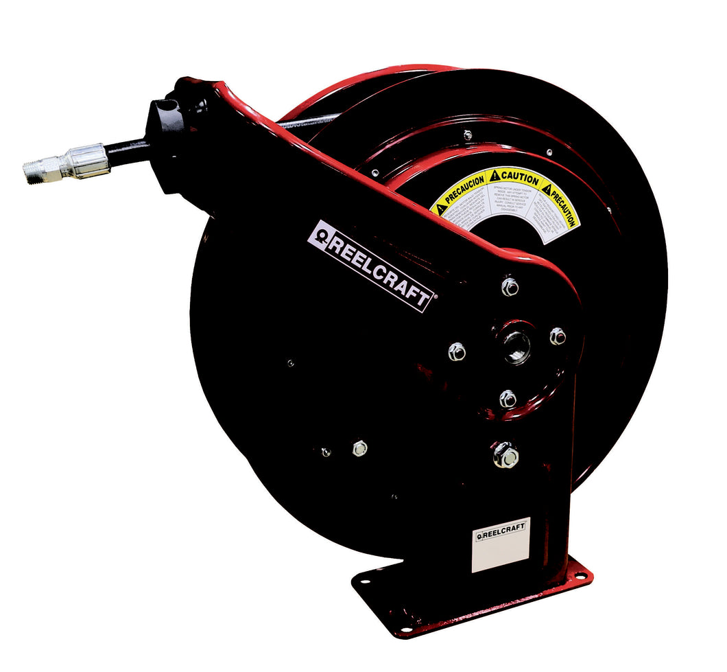 REELCRAFT HD76050 OMP 3/8 x 50ft, 2600 psi,REELCRAFT  Oil Hose Reel with Hose freeshipping - Empire Lube Equipment