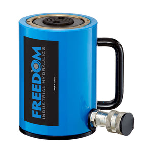 Freedom Hydraulics 50 Ton Single Acting Aluminum Cylinder, 2.00" Stroke - SA502 - Empire Lube Equipment