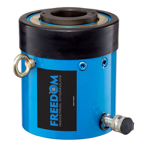Freedom Hydraulics 100 Ton Single Acting Hollow Hole Cylinder, 3.00" Stroke - SHS1003