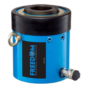 Freedom Hydraulics 100 Ton Single Acting Hollow Hole Cylinder, 3.00" Stroke - SHS1003 - Empire Lube Equipment