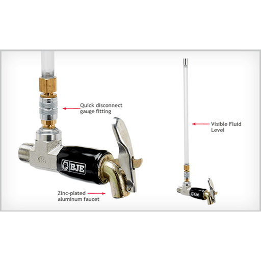 Husky BJE Seasee 55 gallon Drum Gauge 010528 freeshipping - Empire Lube Equipment