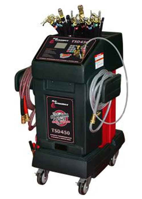 Flo Dynamics TSD450LCD Automatic menu driven ATF exchanger with Inline & Dipstick modes - Empire Lube Equipment