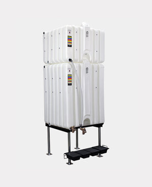 Rhino Tuff Tanks RTT-6420-NV 120/225 GALLON GRAVITY FEED TANK PACKAGE