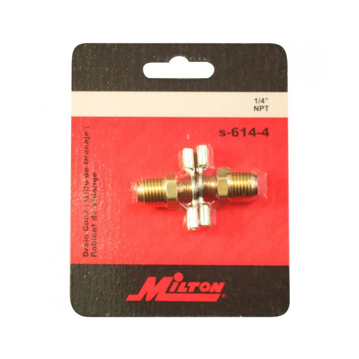 SVI INTERNATIONAL AS-0614-004S Drain Cock 1/4" NPT Ref# S-614-4